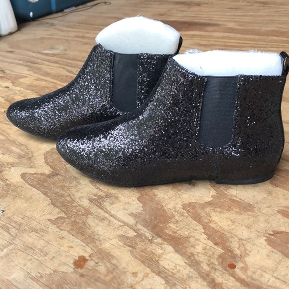Arizona Jean Company Shoes - Black Glitter booties